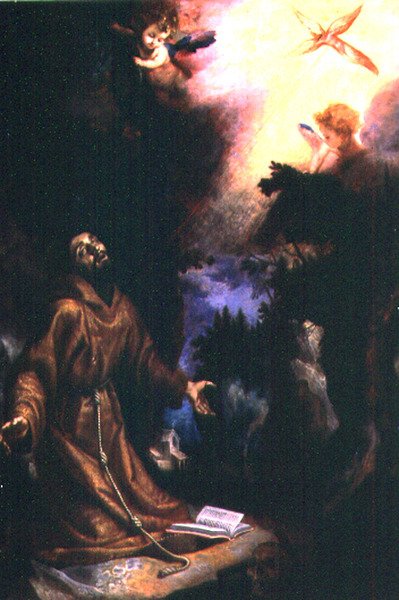 St. Franciscus ontvangt de Stigmata door Ludovico Cardi Cigoli