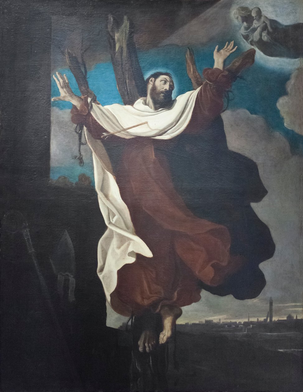 Martelaarschap van Sint Peter Toma door Ludovico Carracci