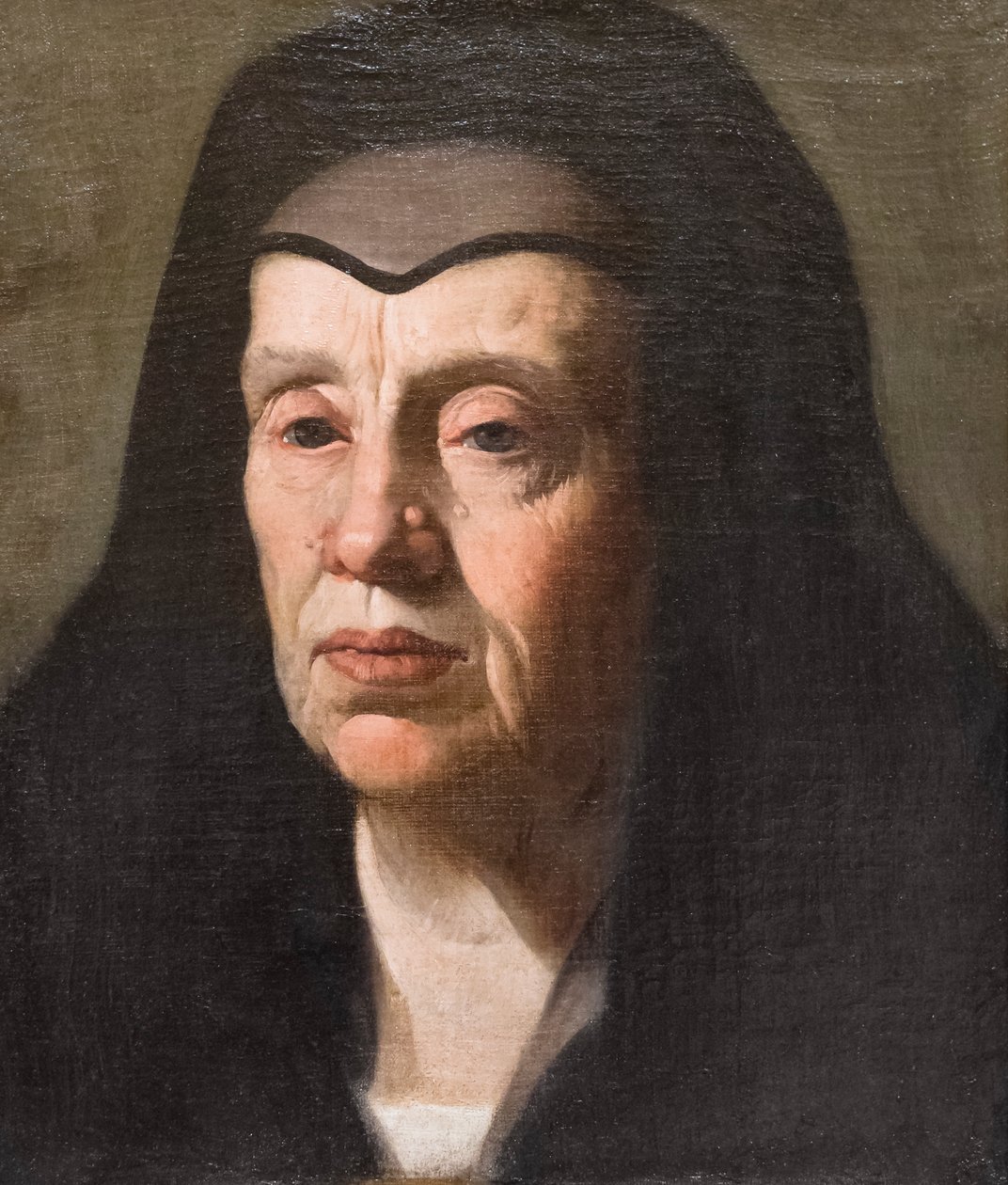Portret van een vrouw door Ludovico Carracci