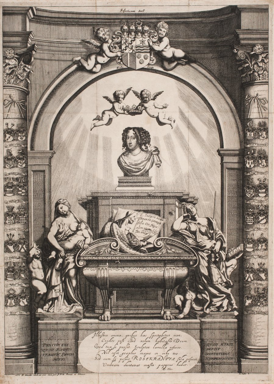 Sophie Rosenkrantz door Ludovicus Salm