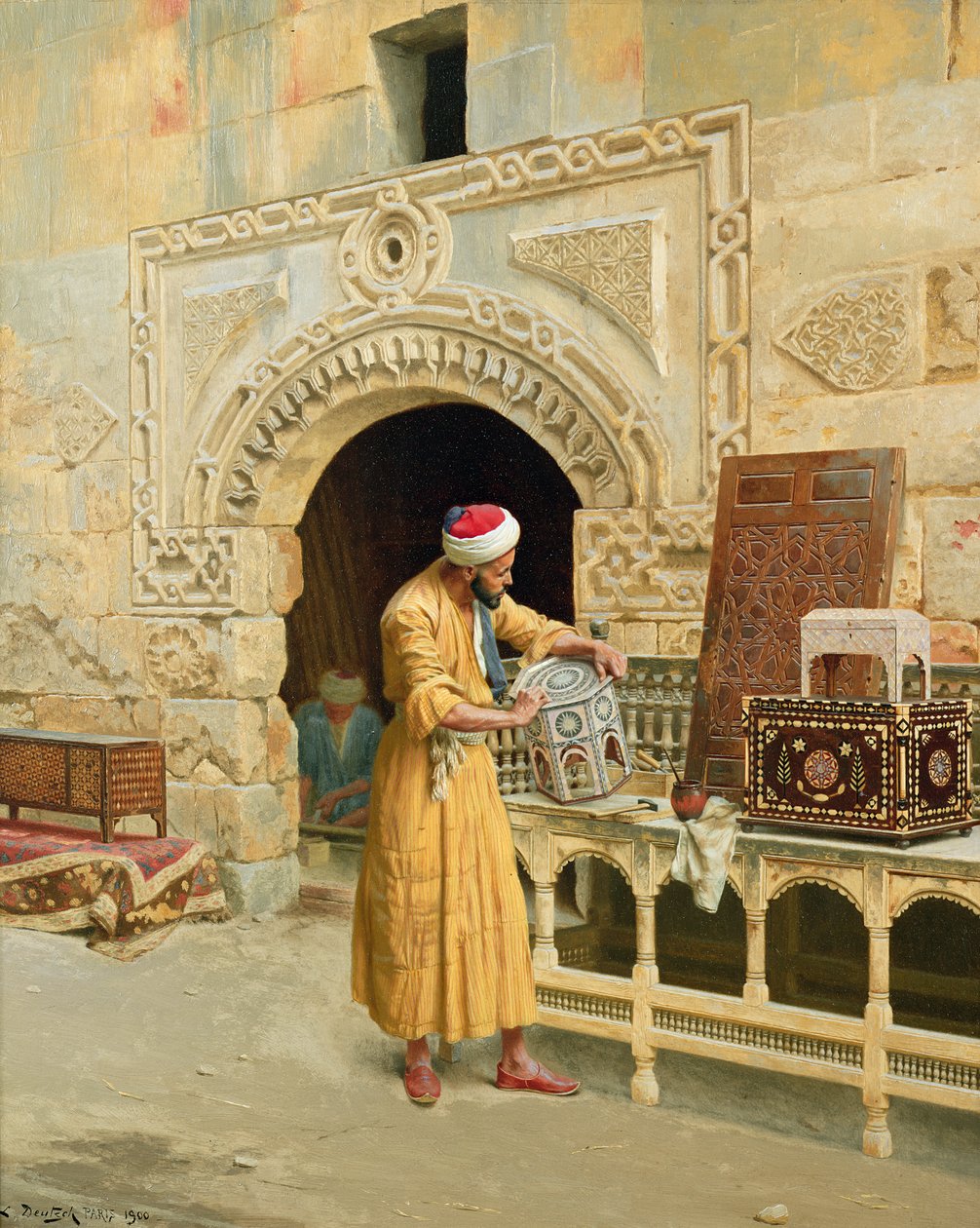 De Meubelmaker door Ludwig Deutsch