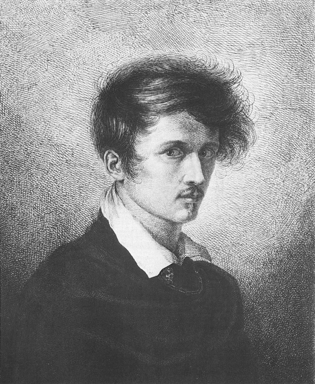 Zelfportret door Ludwig Emil Grimm
