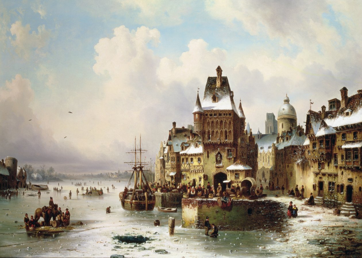 Koningsbergen (Kaliningrad) door Ludwig Hermann