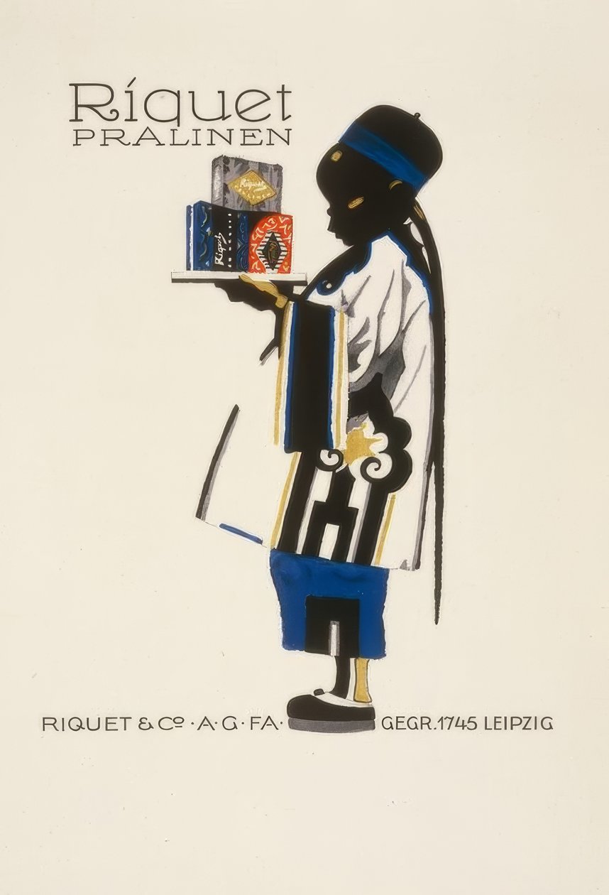 Riquet Pralines door Ludwig Hohlwein