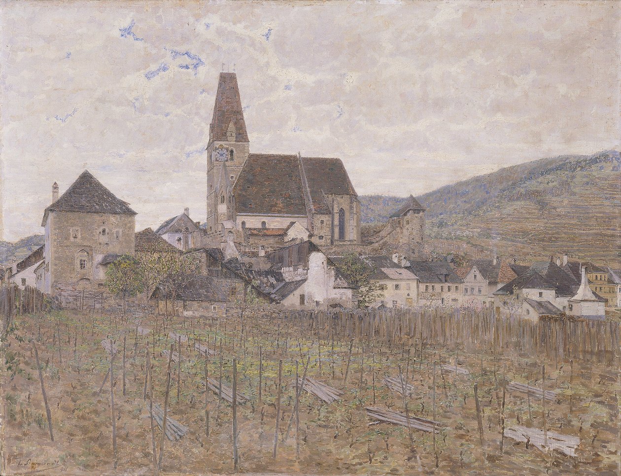 Weissenkirchen door Ludwig Sigmundt