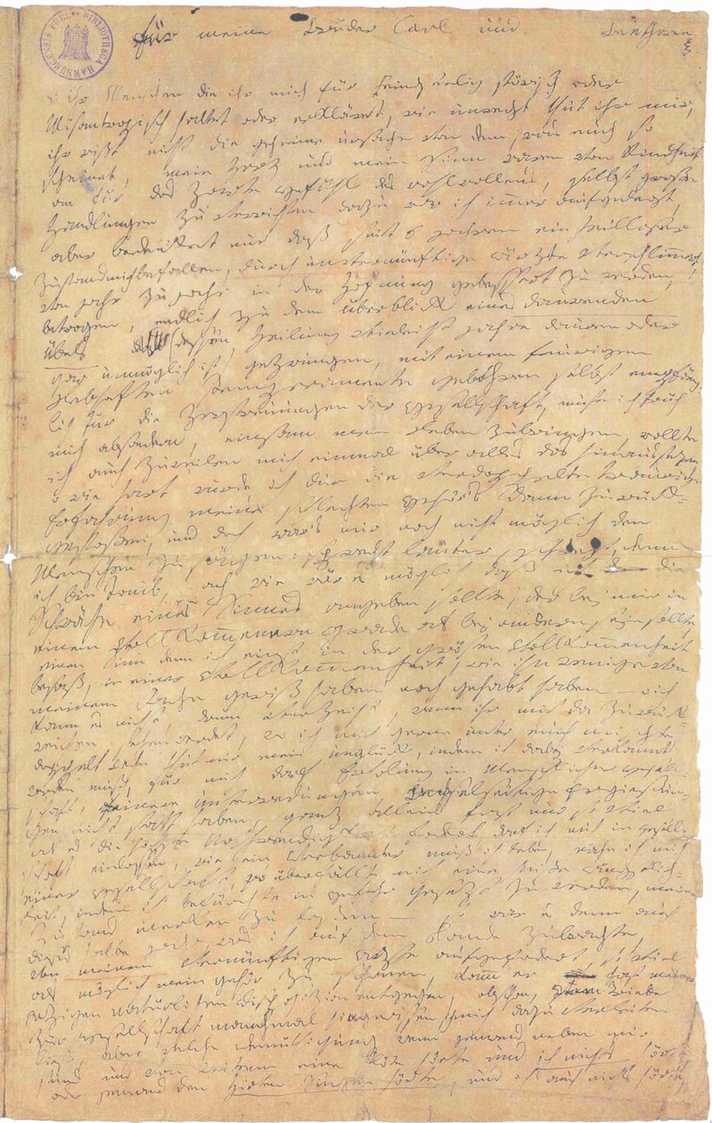 Heiligenstadt Testament door Ludwig van Beethoven
