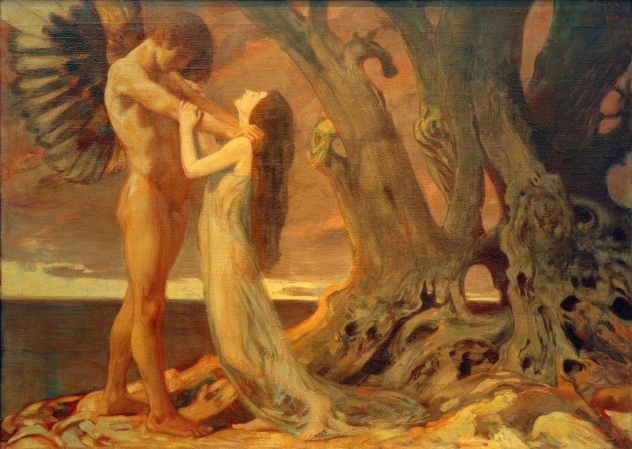 Mythe door Ludwig von Hofmann