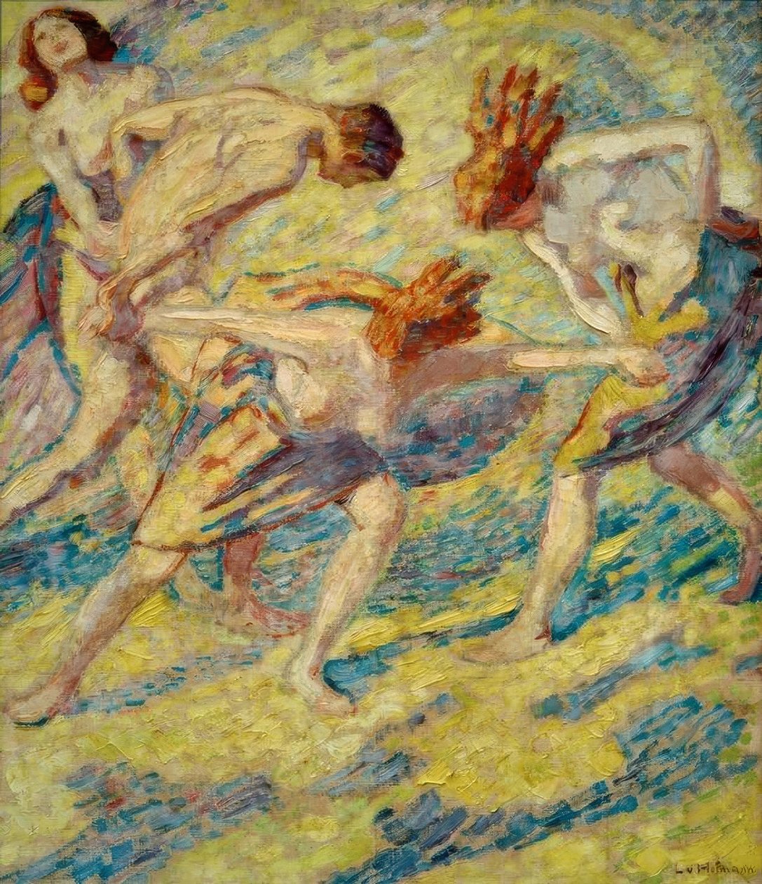 Danswerveling door Ludwig von Hofmann