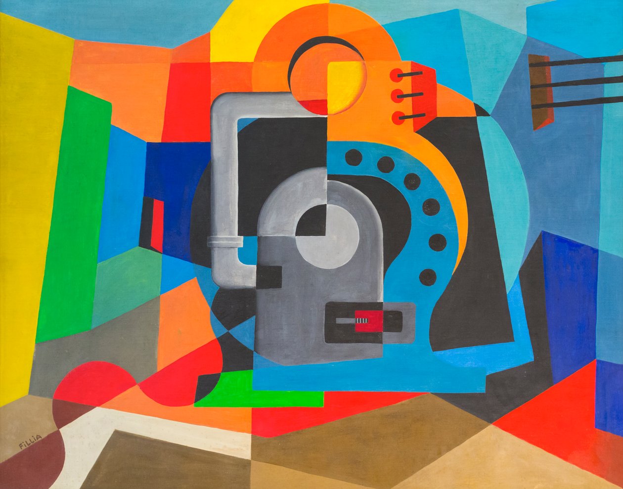 Mechanisch idool door Luigi Colombo Fillia