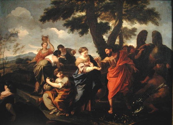 Rebecca bij de Bron door Luigi Garzi