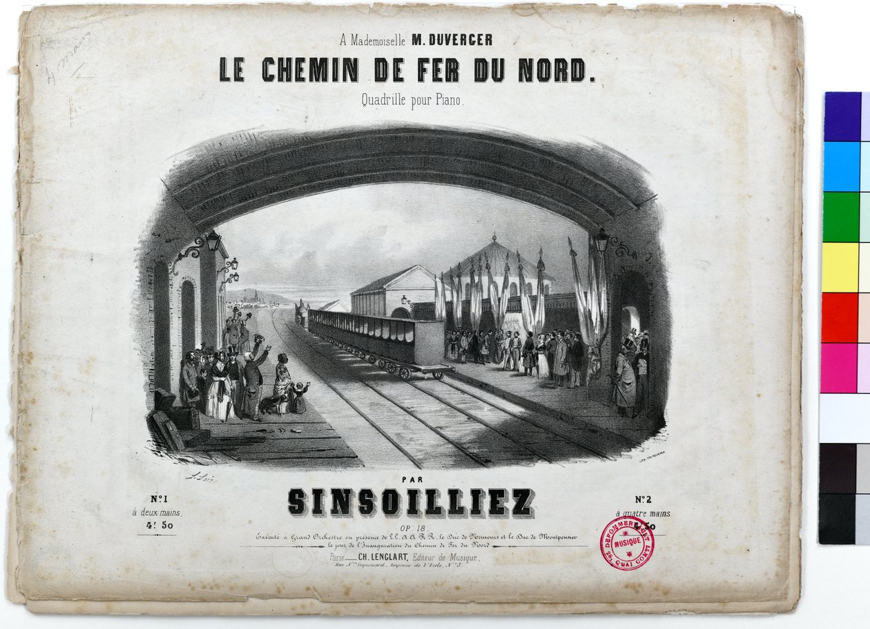 "Le Chemin de Fer du Nord" door Luigi Loir