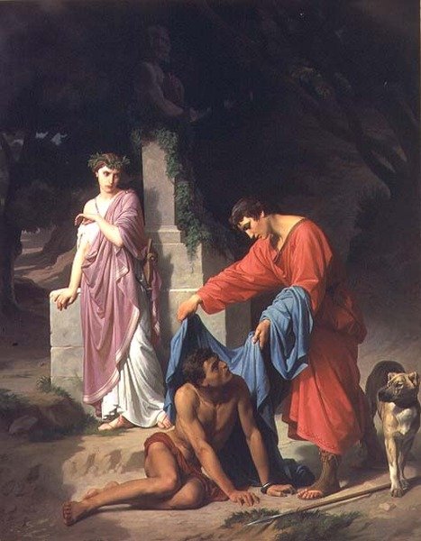 Eudoro door Luigi Mussini