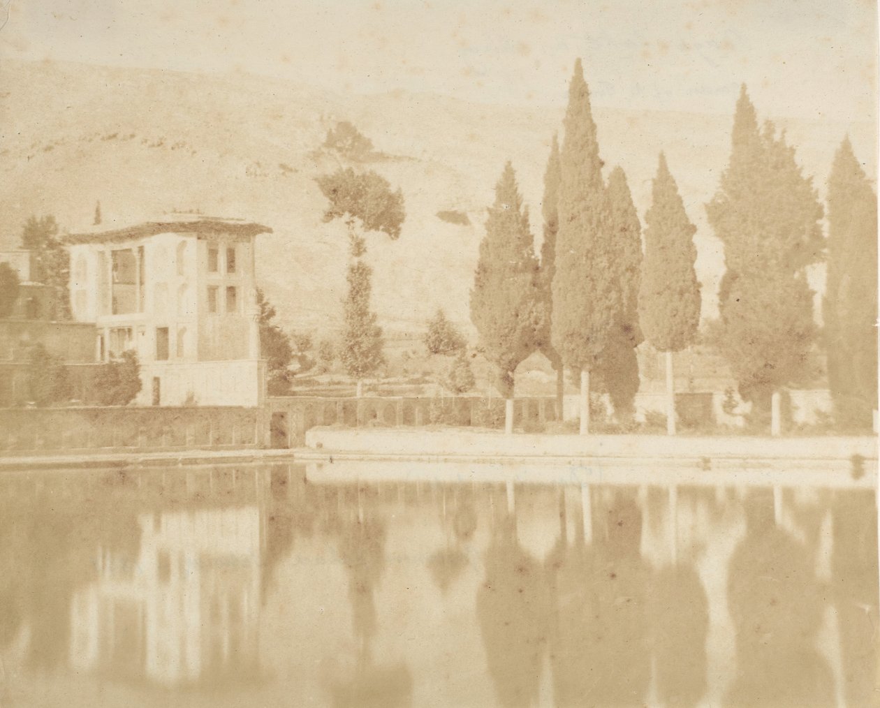 Bagh-takt een chiraz, 1858 door Luigi Pesce
