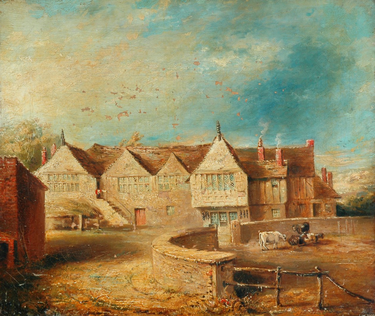Smith Huis, Lightcliffe, 1830 door Lumb Stocks