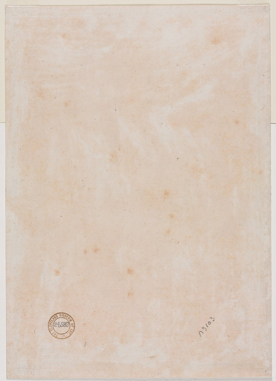 Meerdere Lijnranden verso, midden 1500s door Luzio Romano