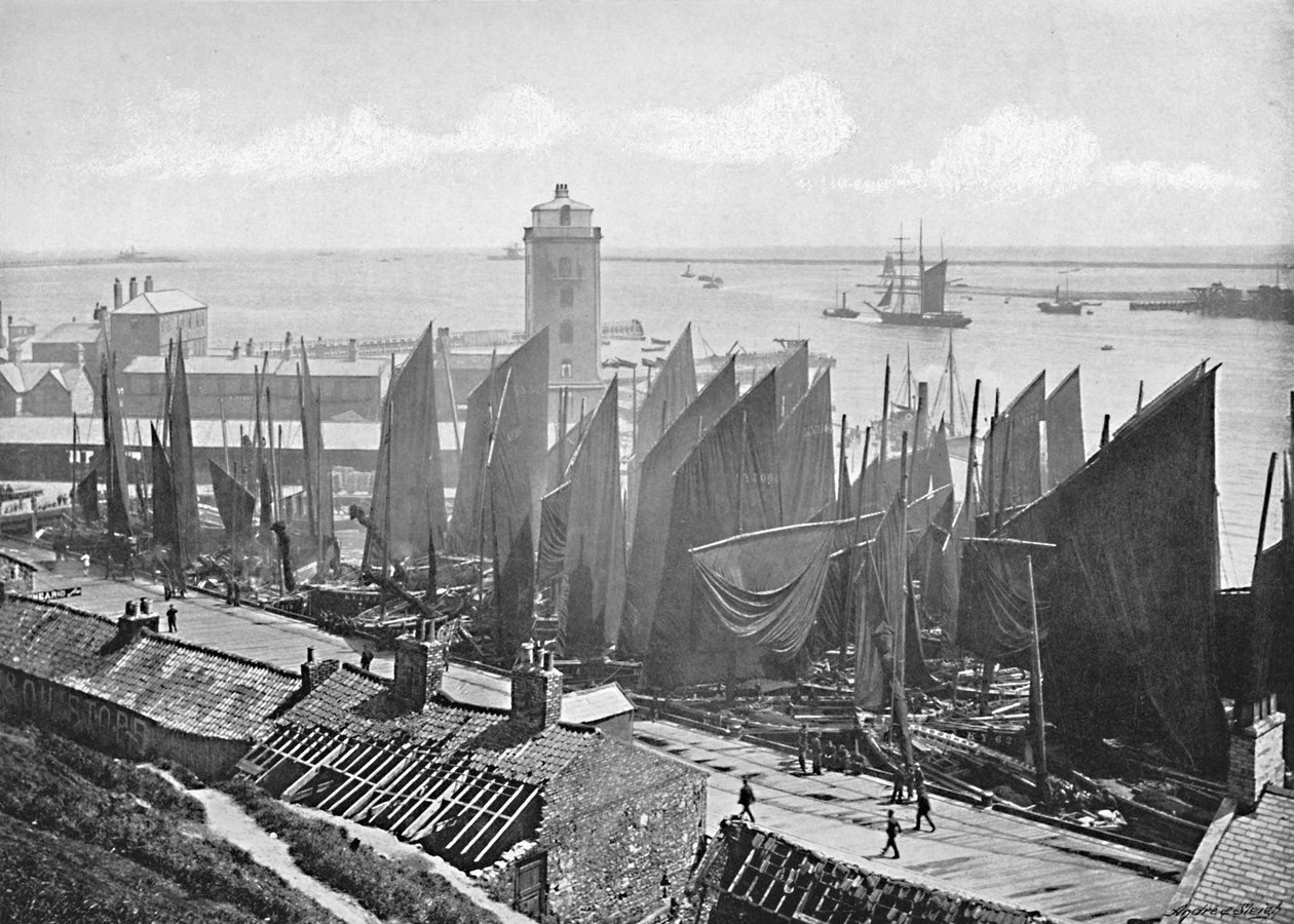Low Light, North Shields, ca. 1896 door M. Aunty