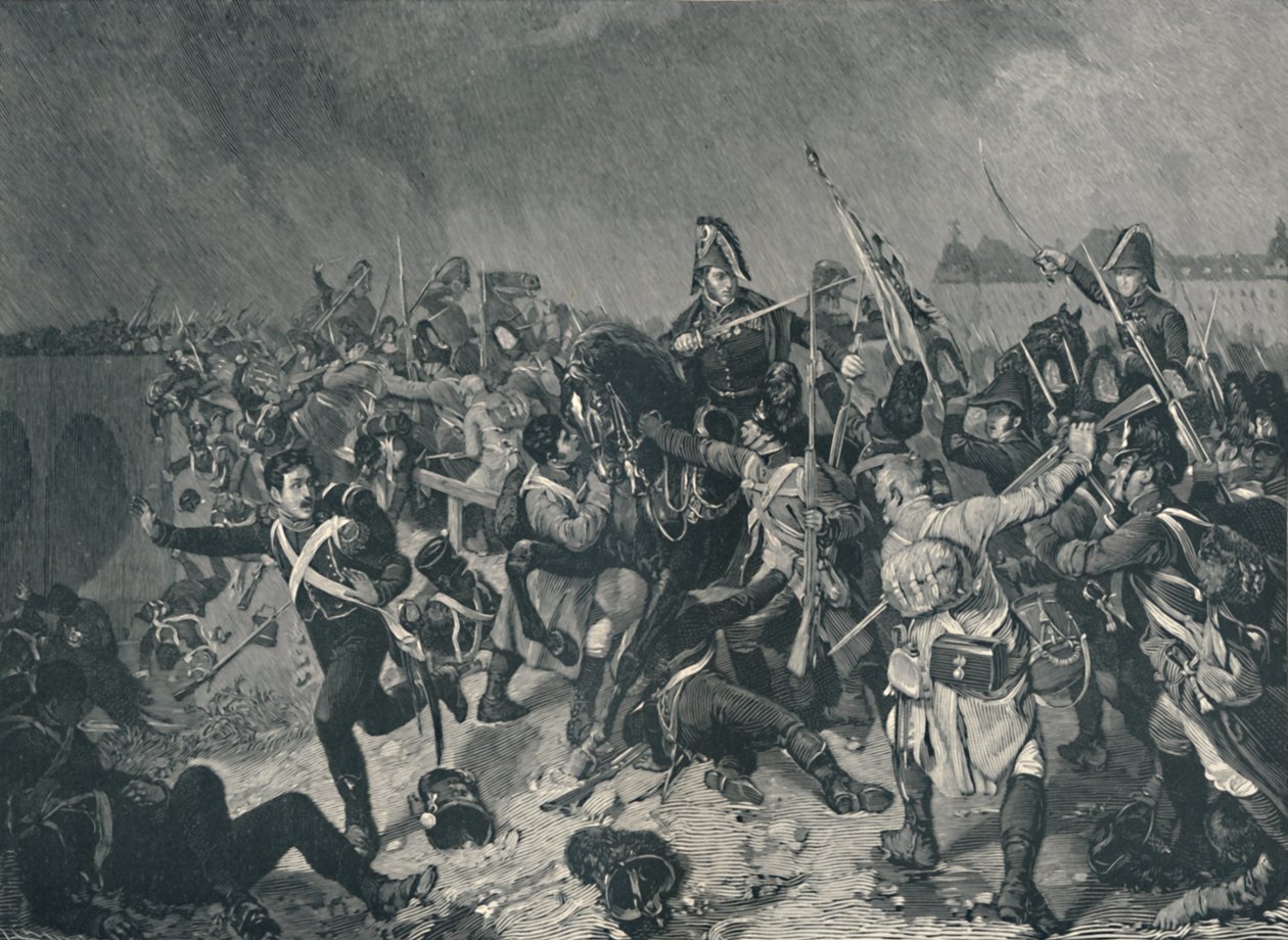 Slag bij Znaim, 11 juli 1809, 1896 door M. Haider