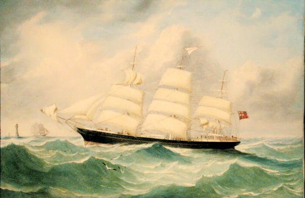 Volgetuigd schip 