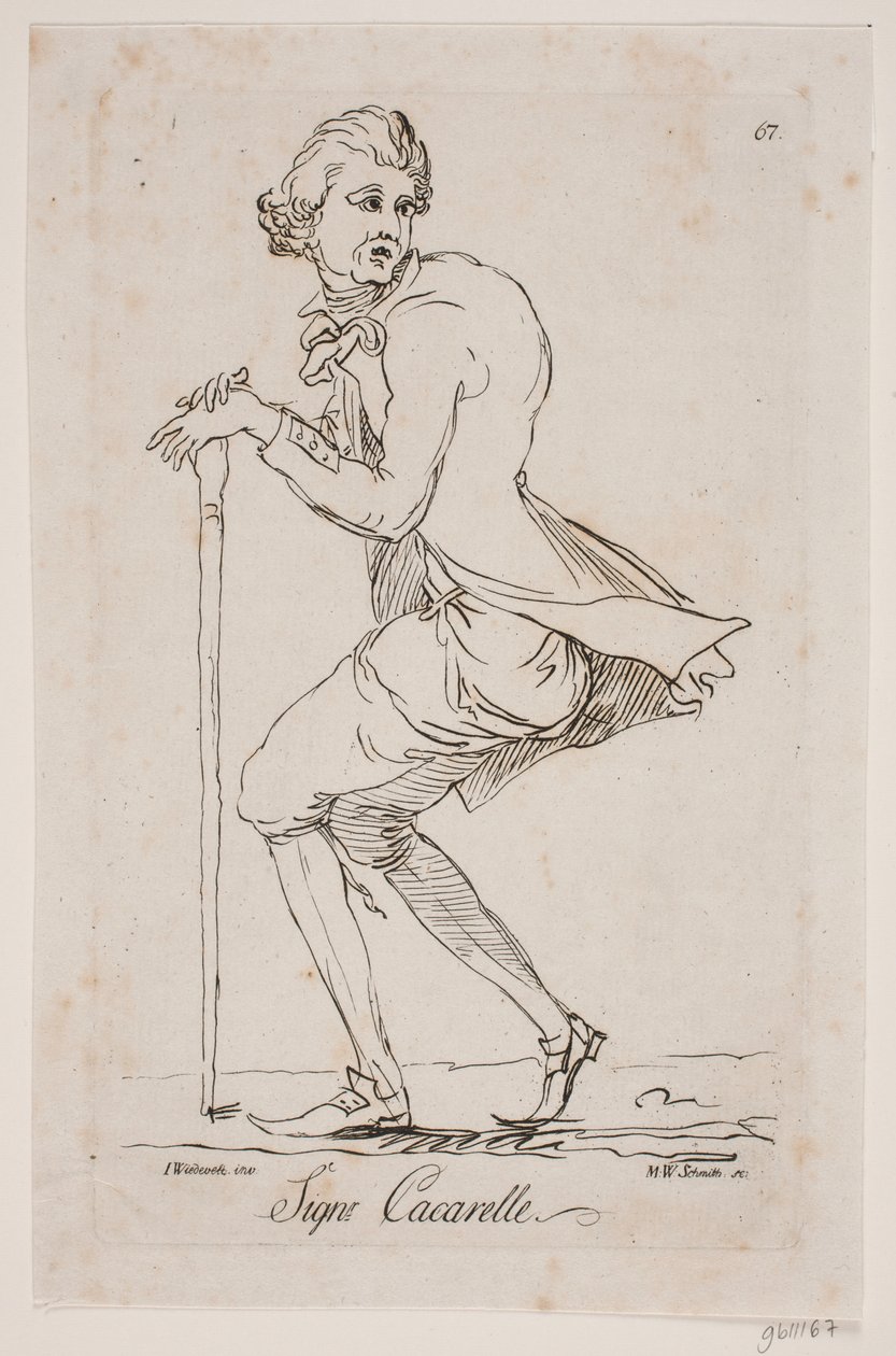 Signr. Cacarelle door M. W. Schmith