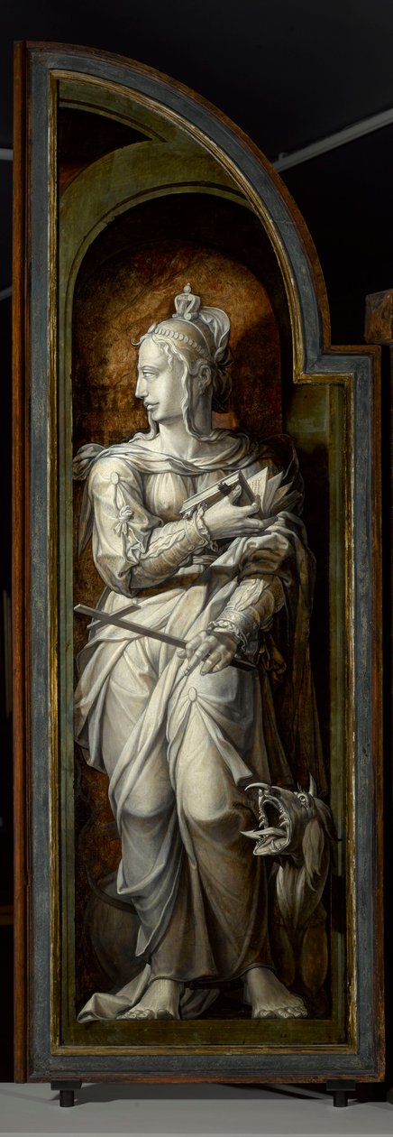 Margaretha van Antiochië door Maarten van Heemskerck