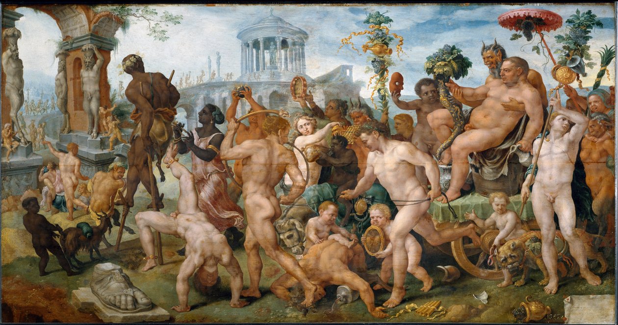 Triomftocht van Silene door Maerten van Heemskerck