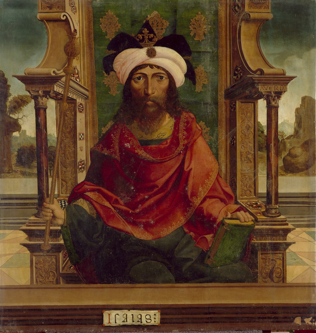 De profeet Jesaja, ca. 1525 door Maestro de Becerril