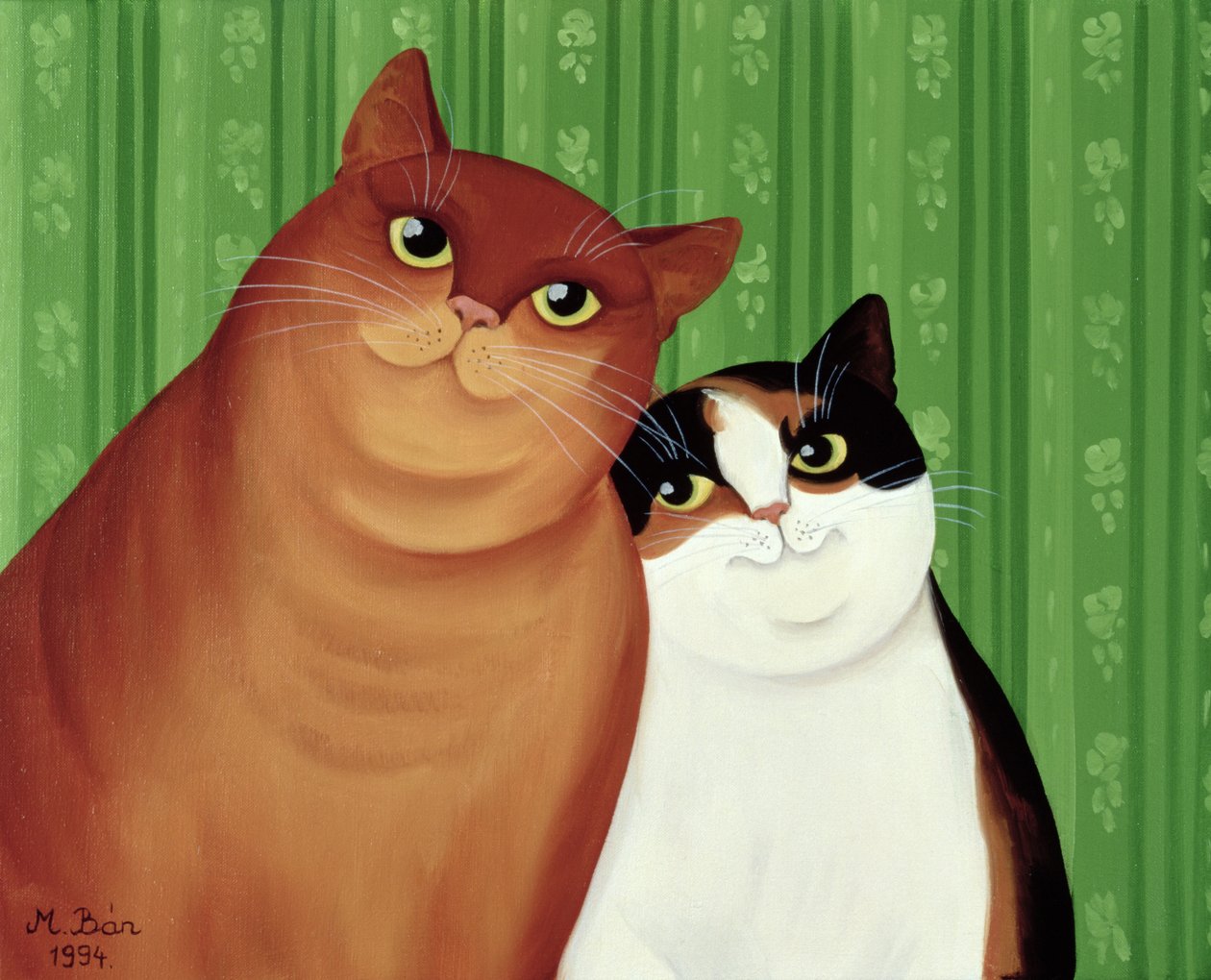 Moggies, 1994 door Magdolna Ban