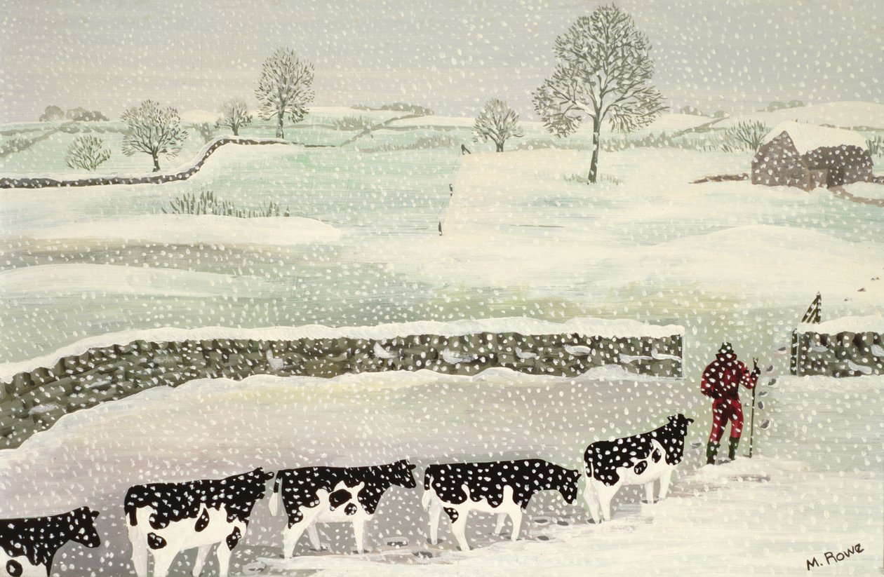 Cotswold: Winterscène door Maggie Rowe