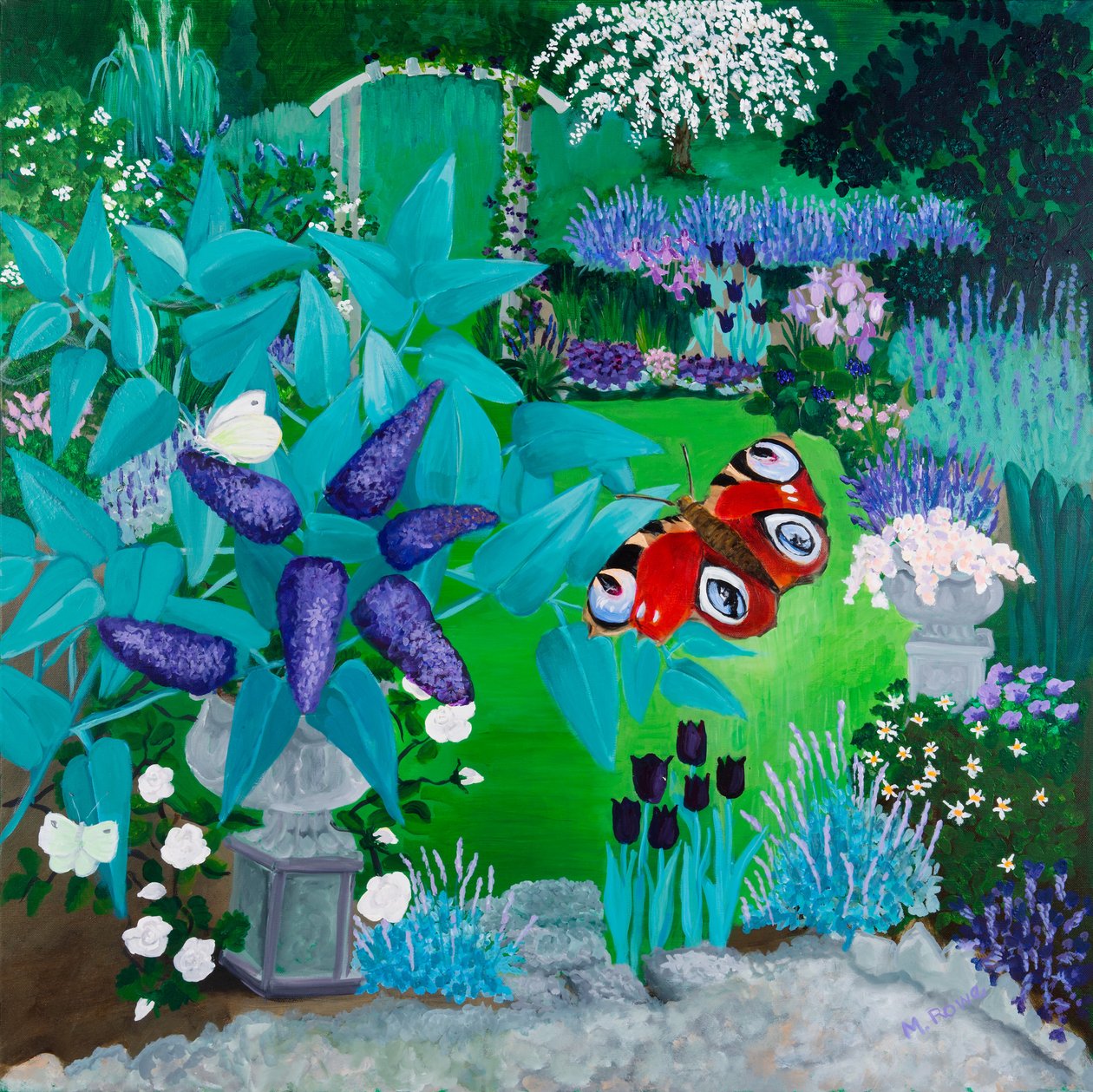 Mauve Tuin, 2013 door Maggie Rowe