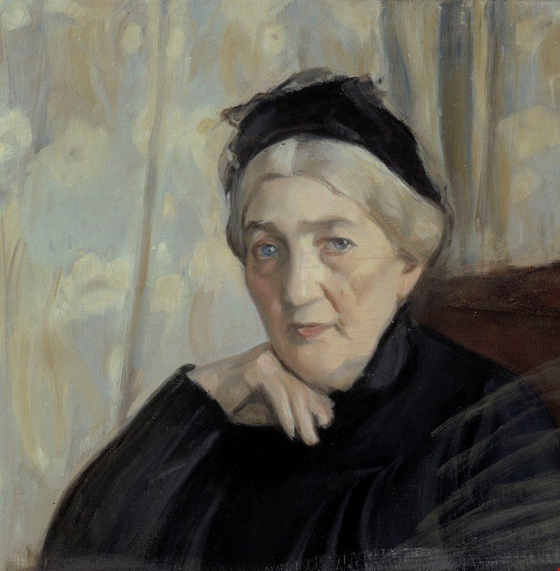 Moeder van de kunstenaar door Magnus Enckell