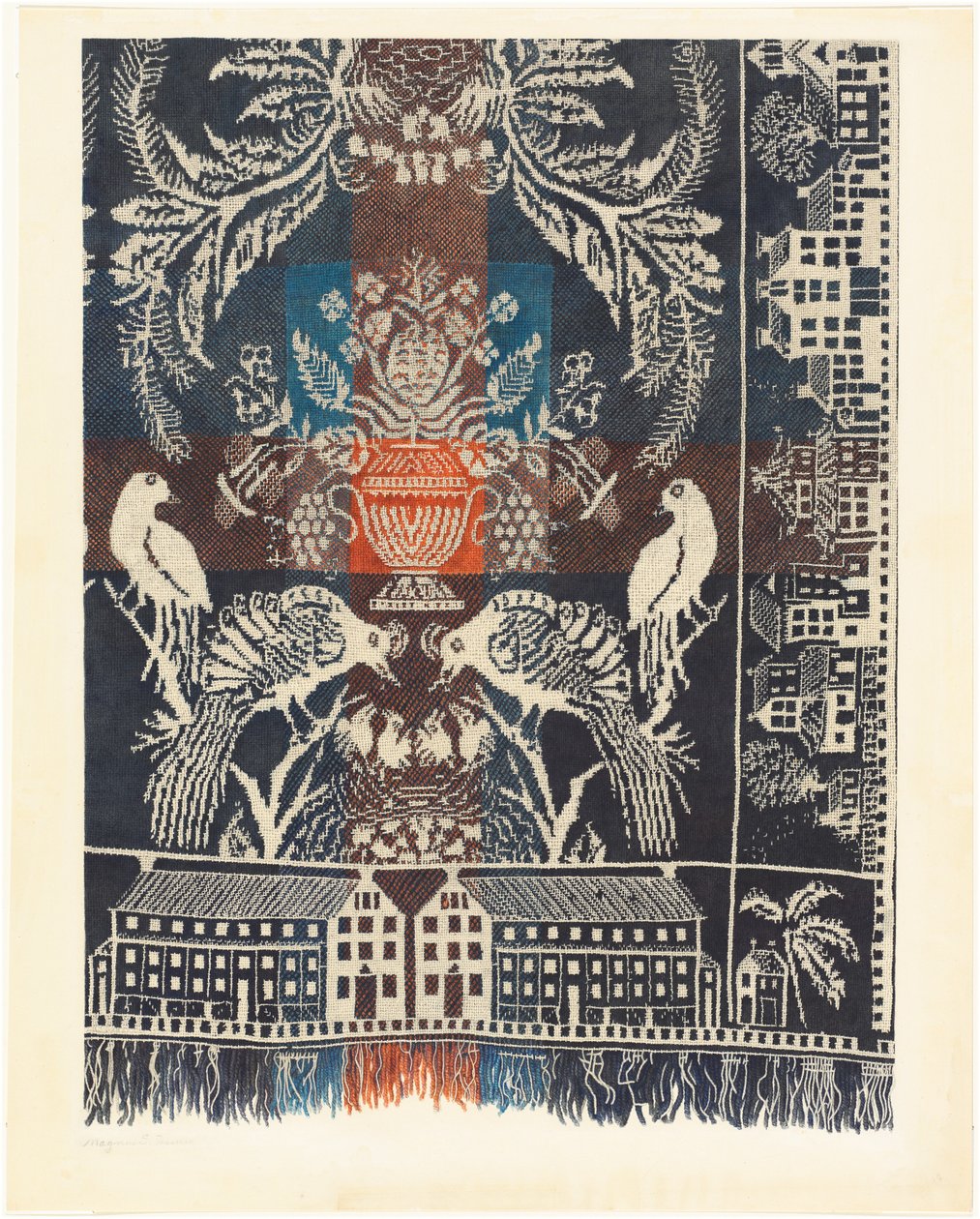 Boston Town Sprei, 1935-1942 door Magnus S. Fossum