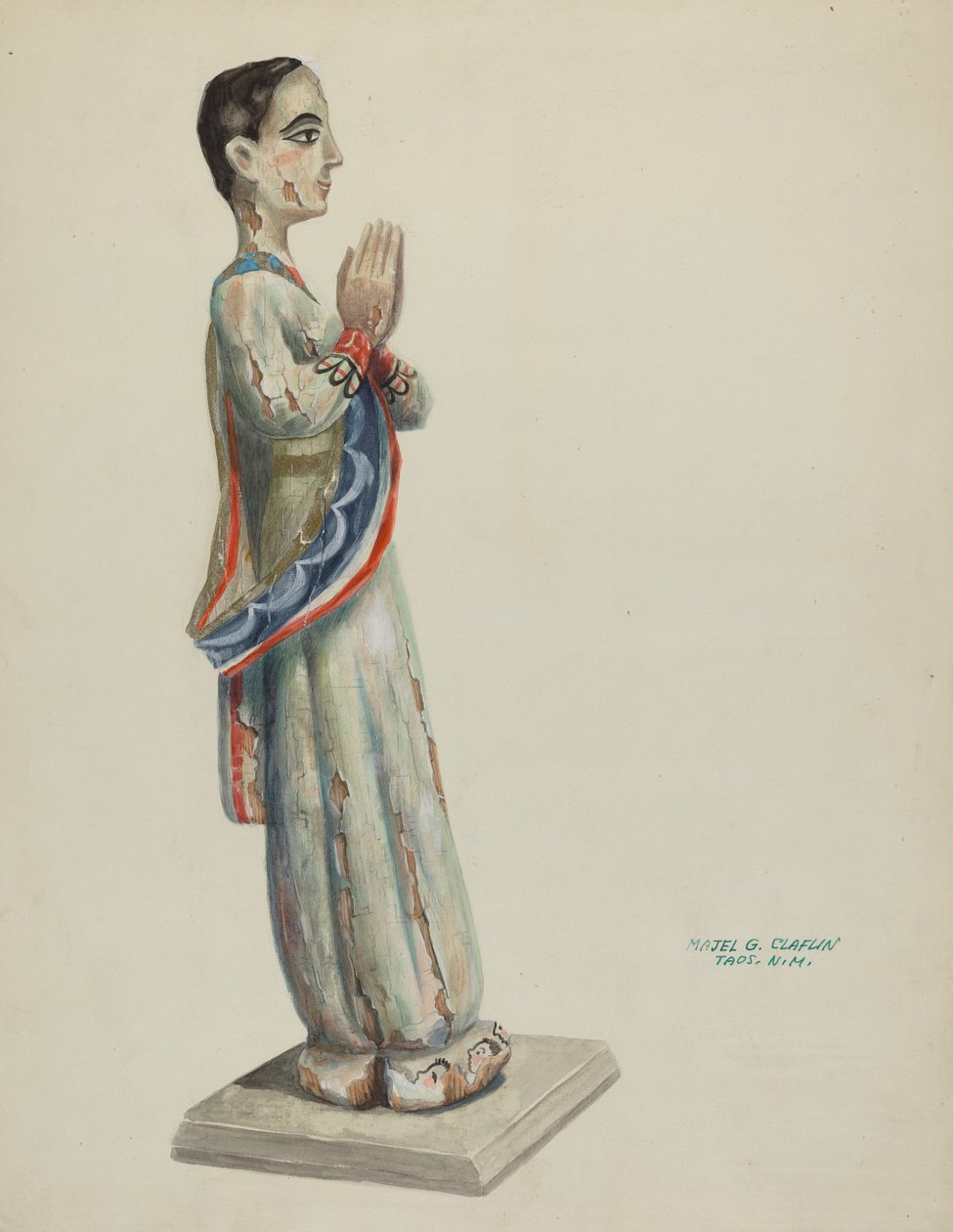 Onbevlekte Ontvangenis, 1935-1942 door Majel G. Claflin
