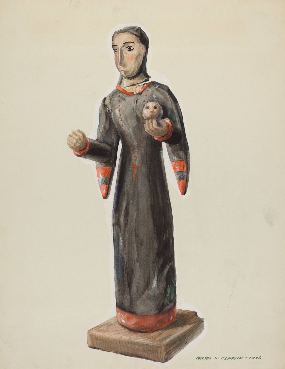 Santa Rita - Bulto door Majel G. Claflin