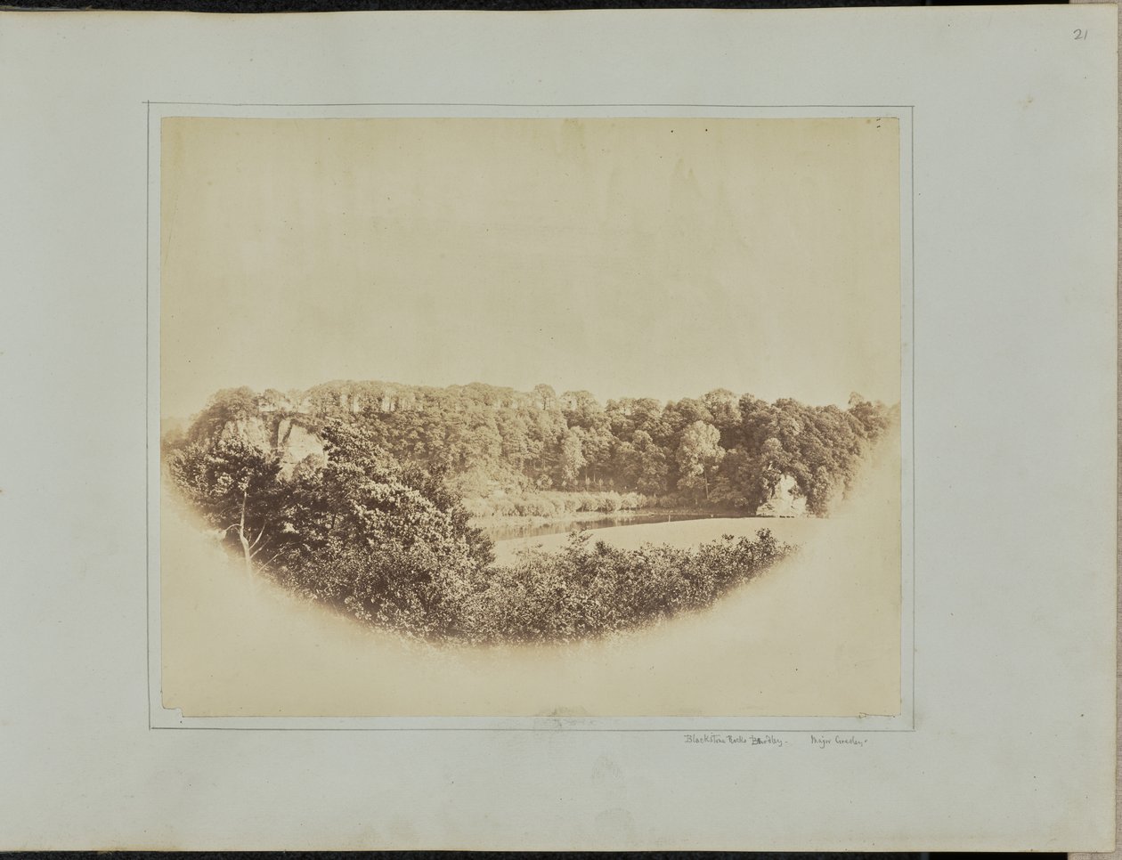 Blackstone Rocks, Bewdley door Major F. Gresley