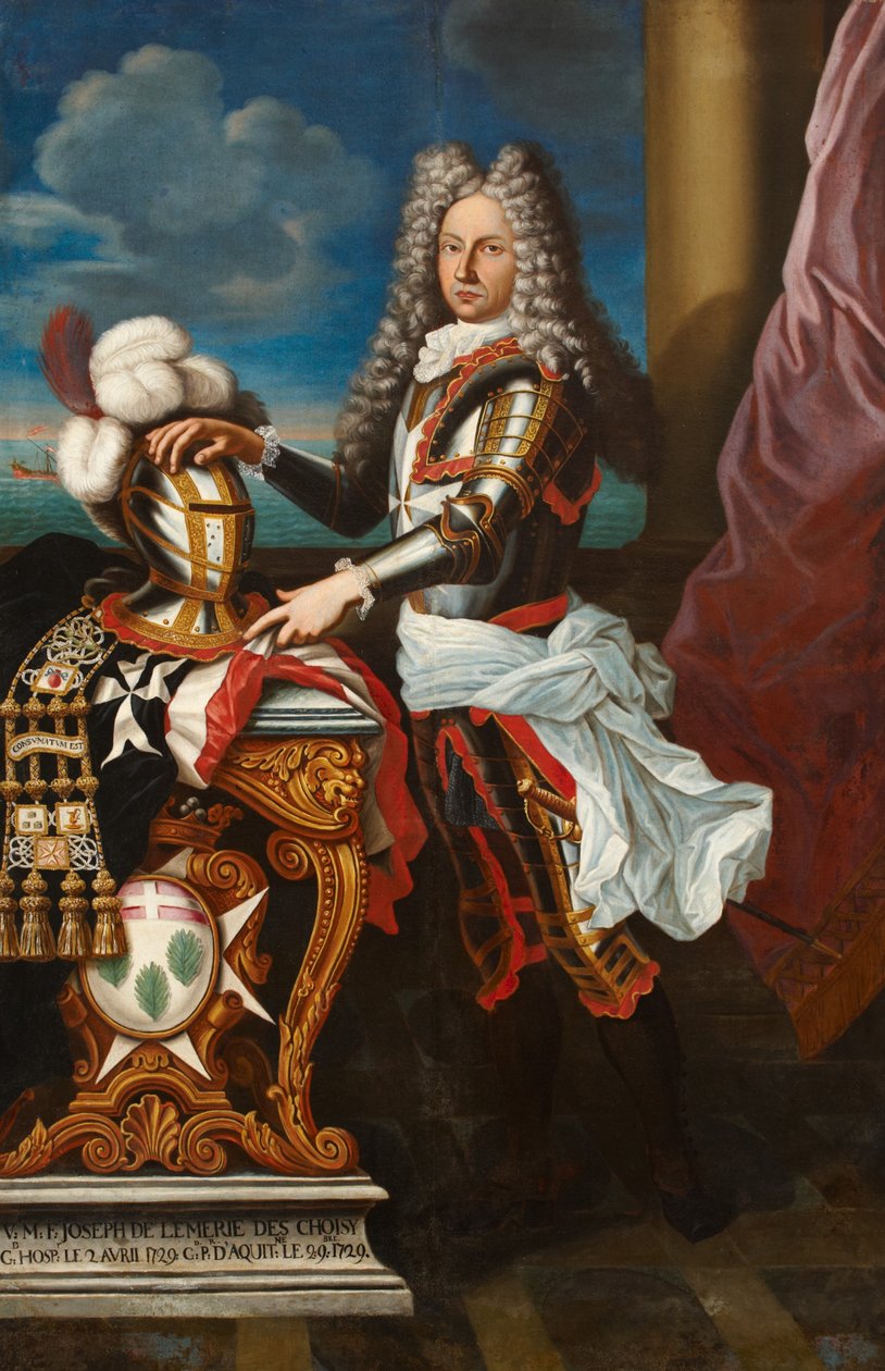 Joseph de Limerie des Choisy, 1729 door Maltese School