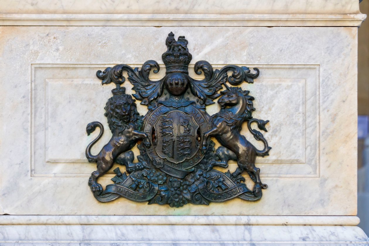 Monument voor koningin Victoria door Maltese School