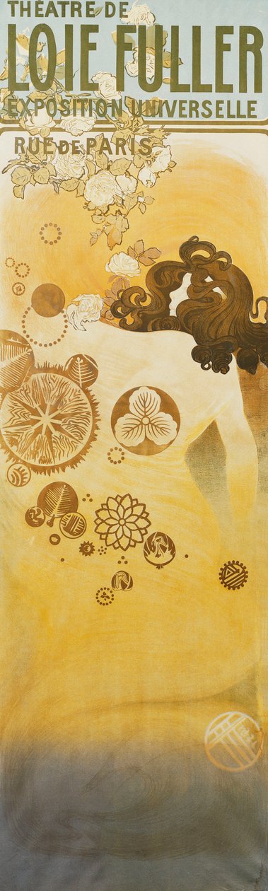 Theater van Loie Fuller door Manuel Orazi
