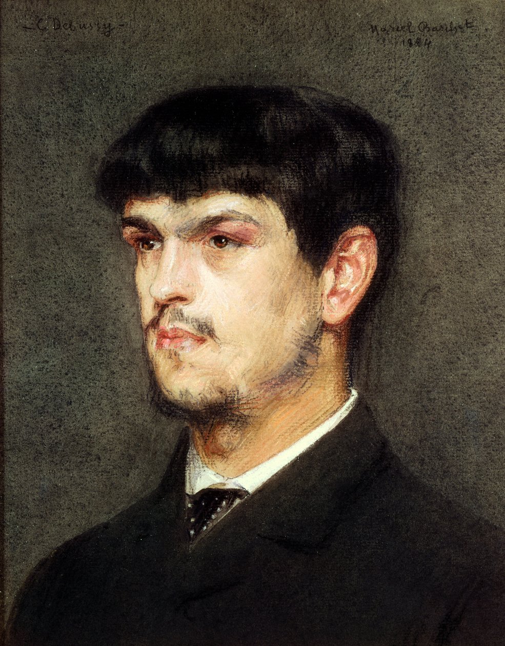 Claude Debussy in Rome door Marcel Andre Baschet