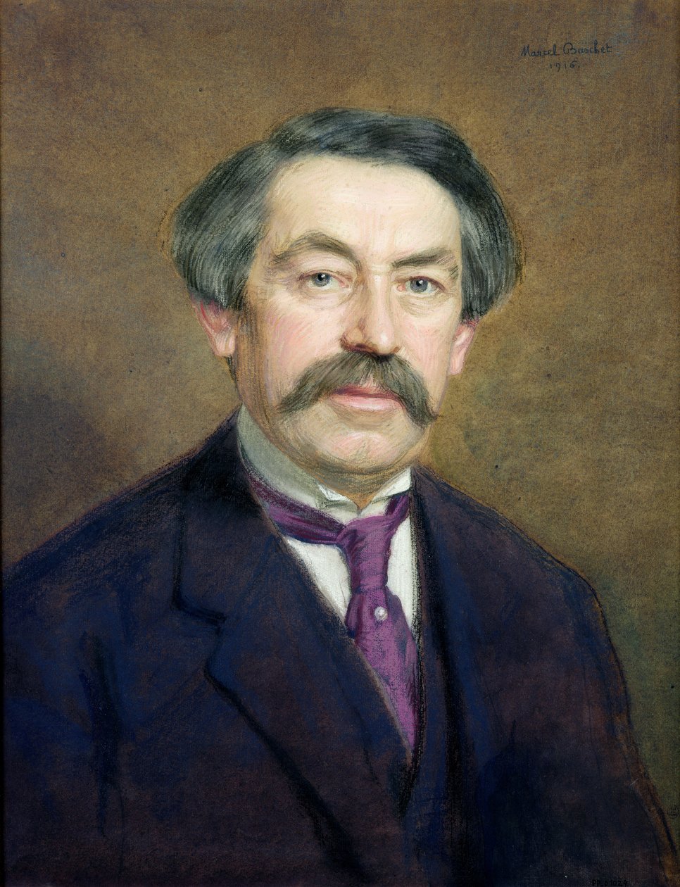 Portret van Aristide Briand (1862-1932) 1916 door Marcel Andre Baschet