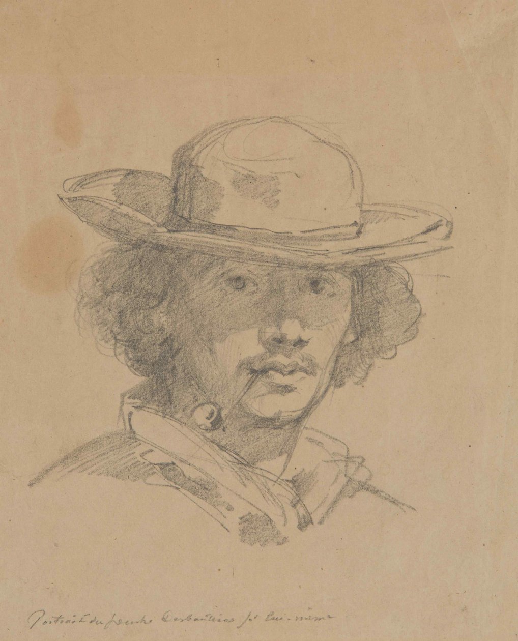 Zelfportret door Marcellin Gilbert Desboutin