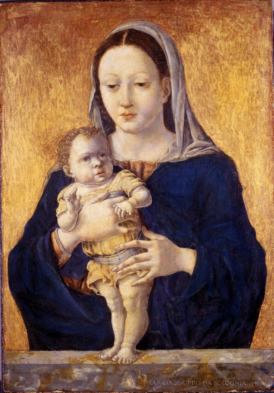 Madonna en Kind door Marco Zoppo