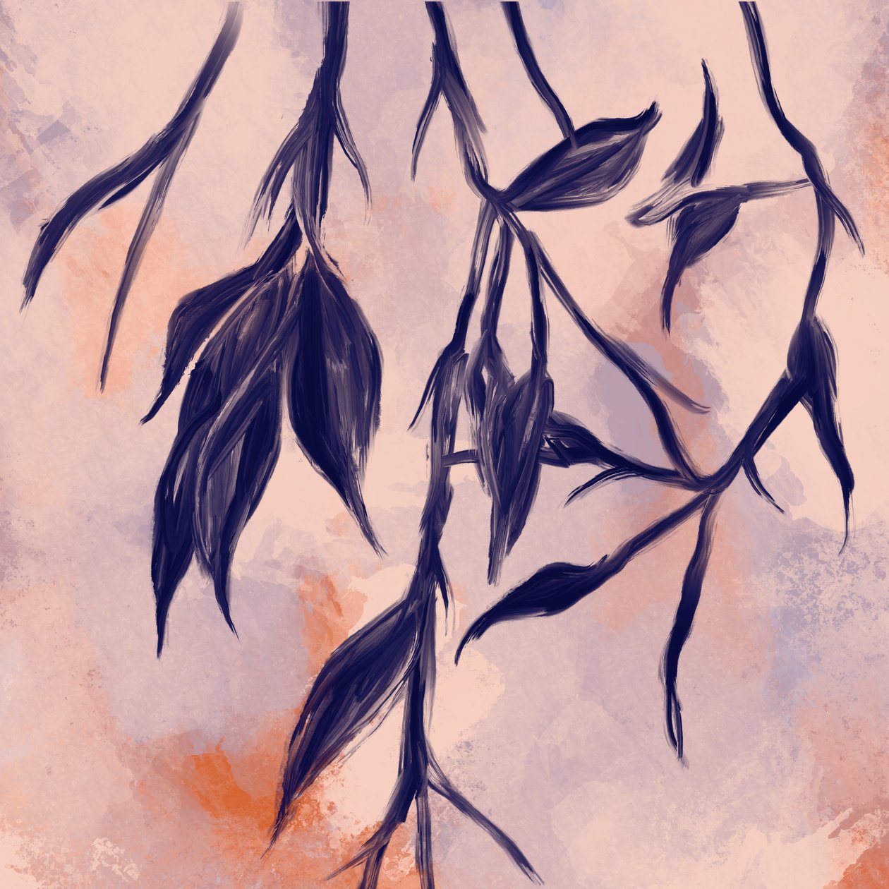 Decline Of Nature, 2024 (digitaal schilderij) door Marco Campedelli