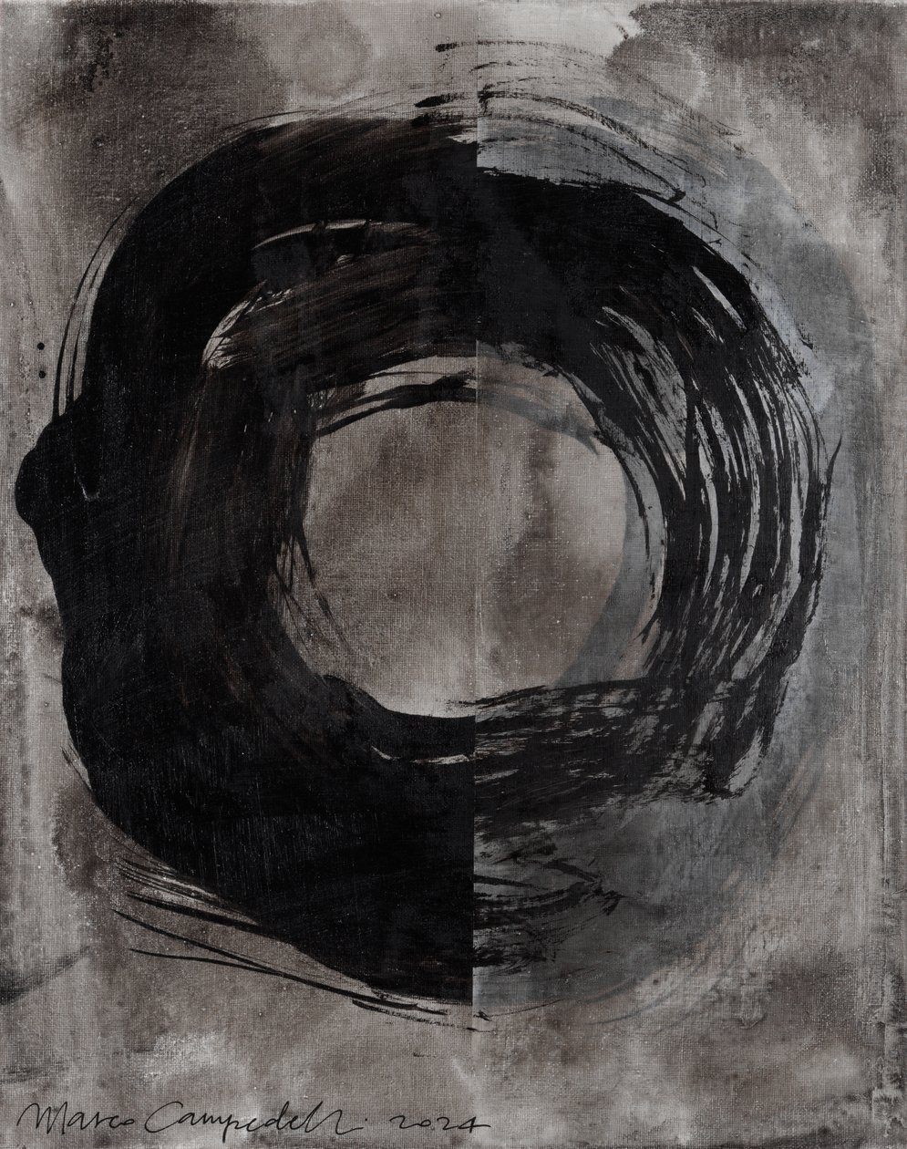 Tao, 2024 (acrylverf op doek) door Marco Campedelli
