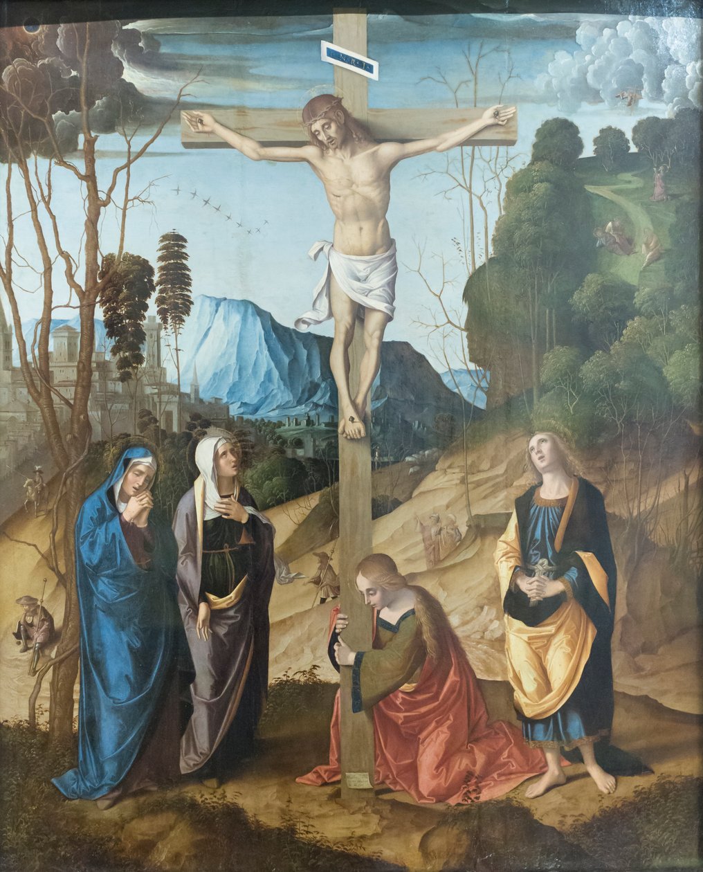 Kruisiging door Marco Palmezzano