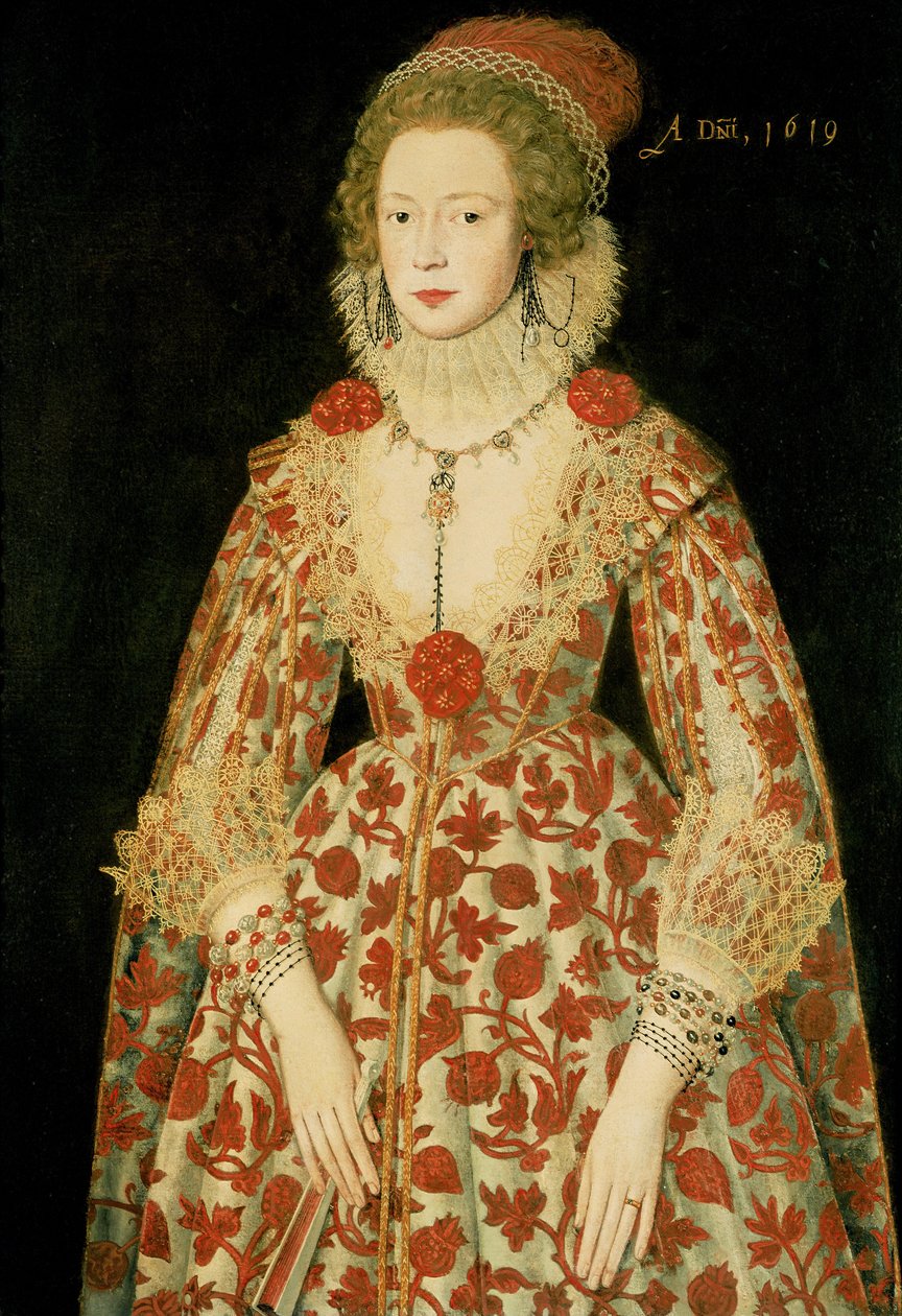 Portret van een dame, 1619 door Marcus Garret Gheeraerts the Younger