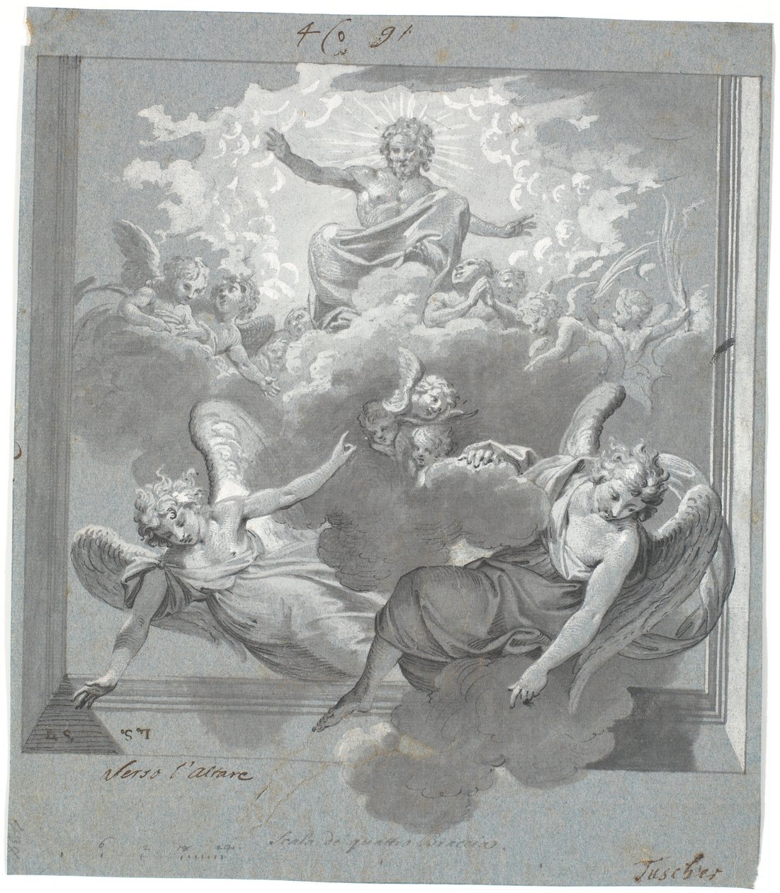 Hemelvaart van Christus door Marcus Tuscher