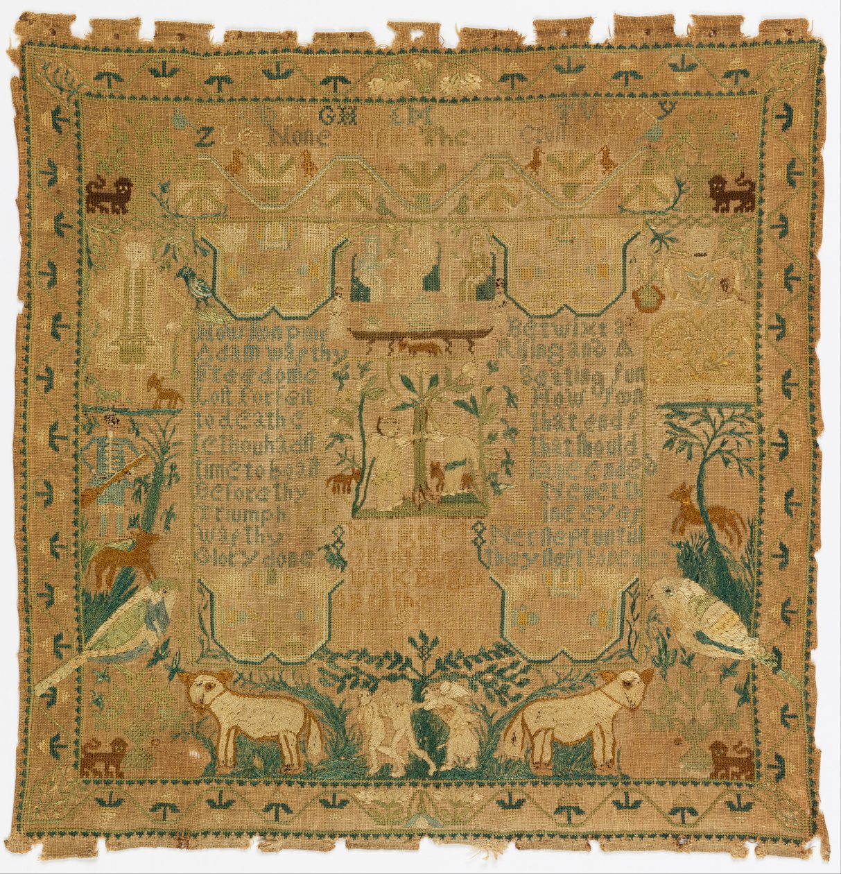 Sampler door Margaret Grant