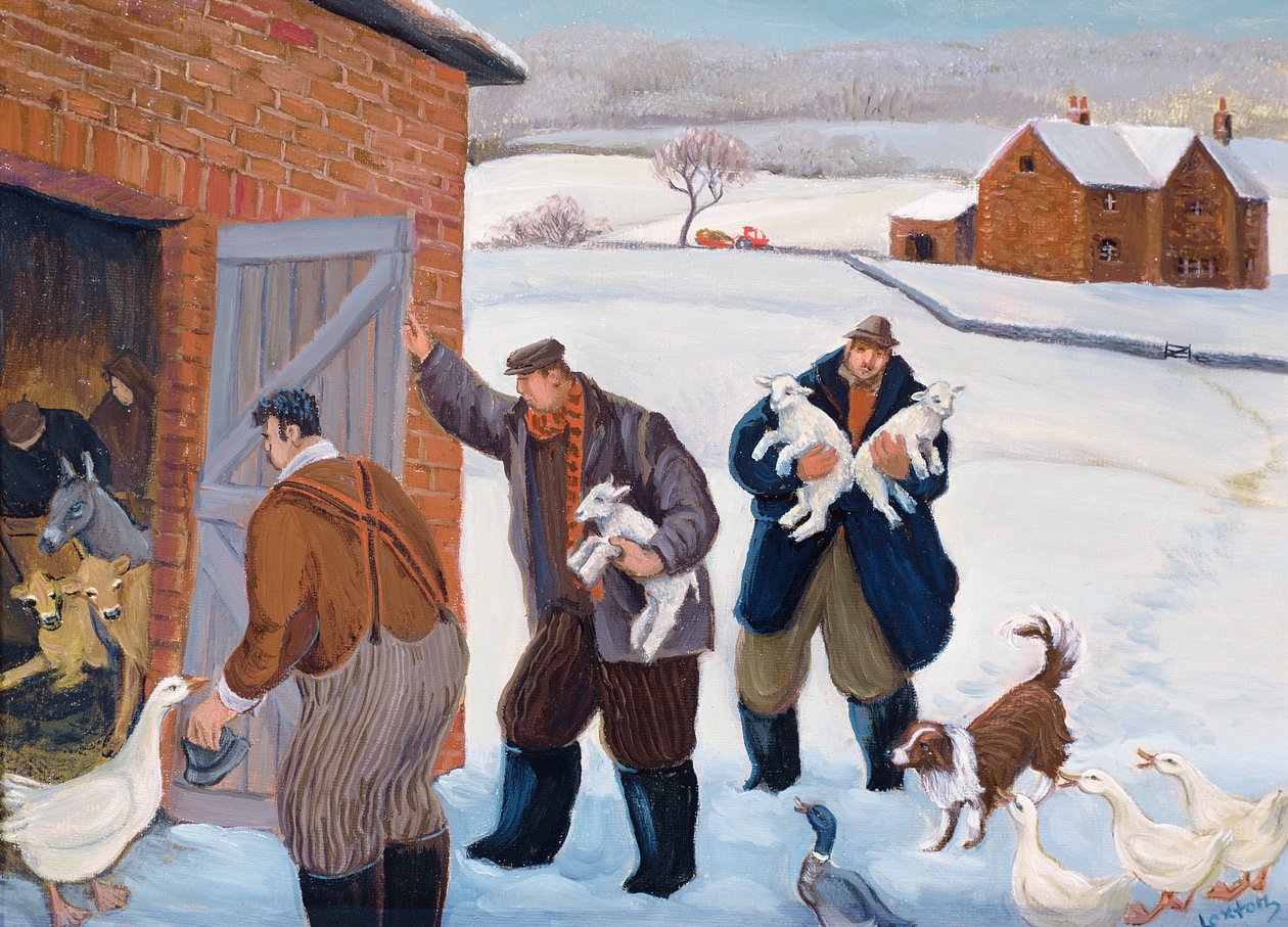 De drie herders door Margaret Loxton