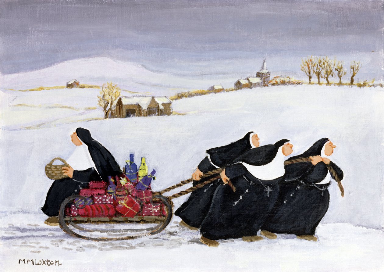 Sleeën door Margaret Loxton