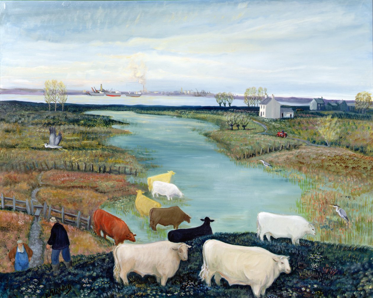 Windmolenbeek door Margaret Loxton